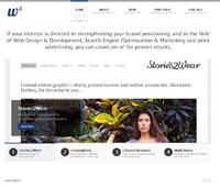 New w&sup3; website